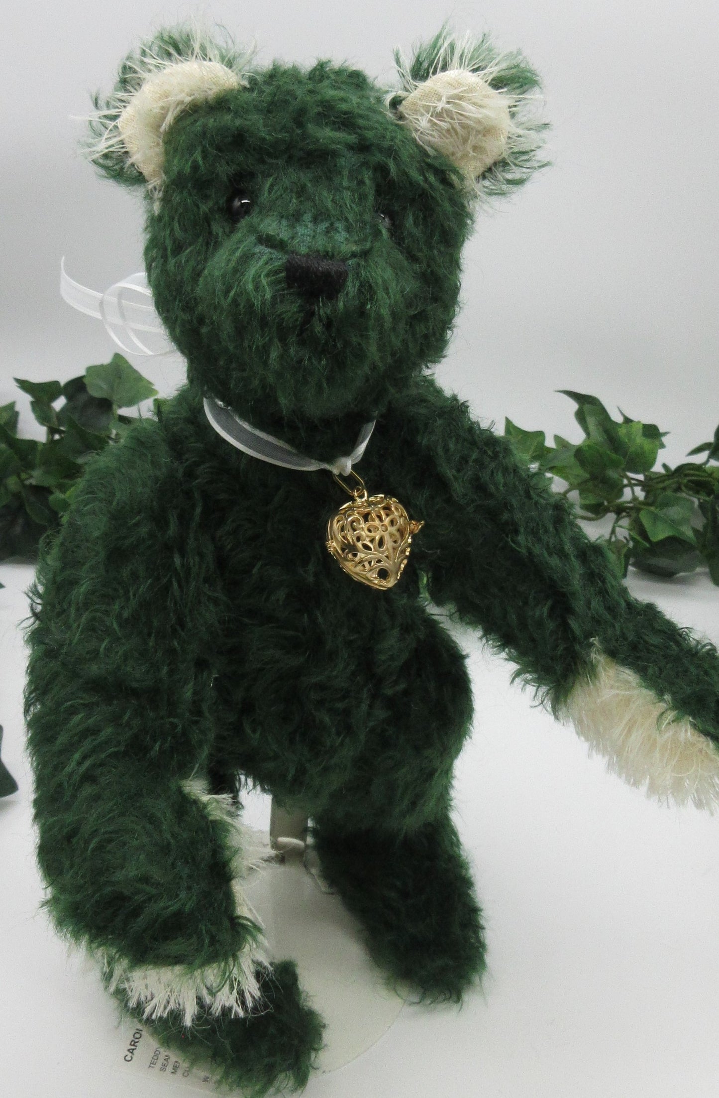 Green Mohair Teddy Bear