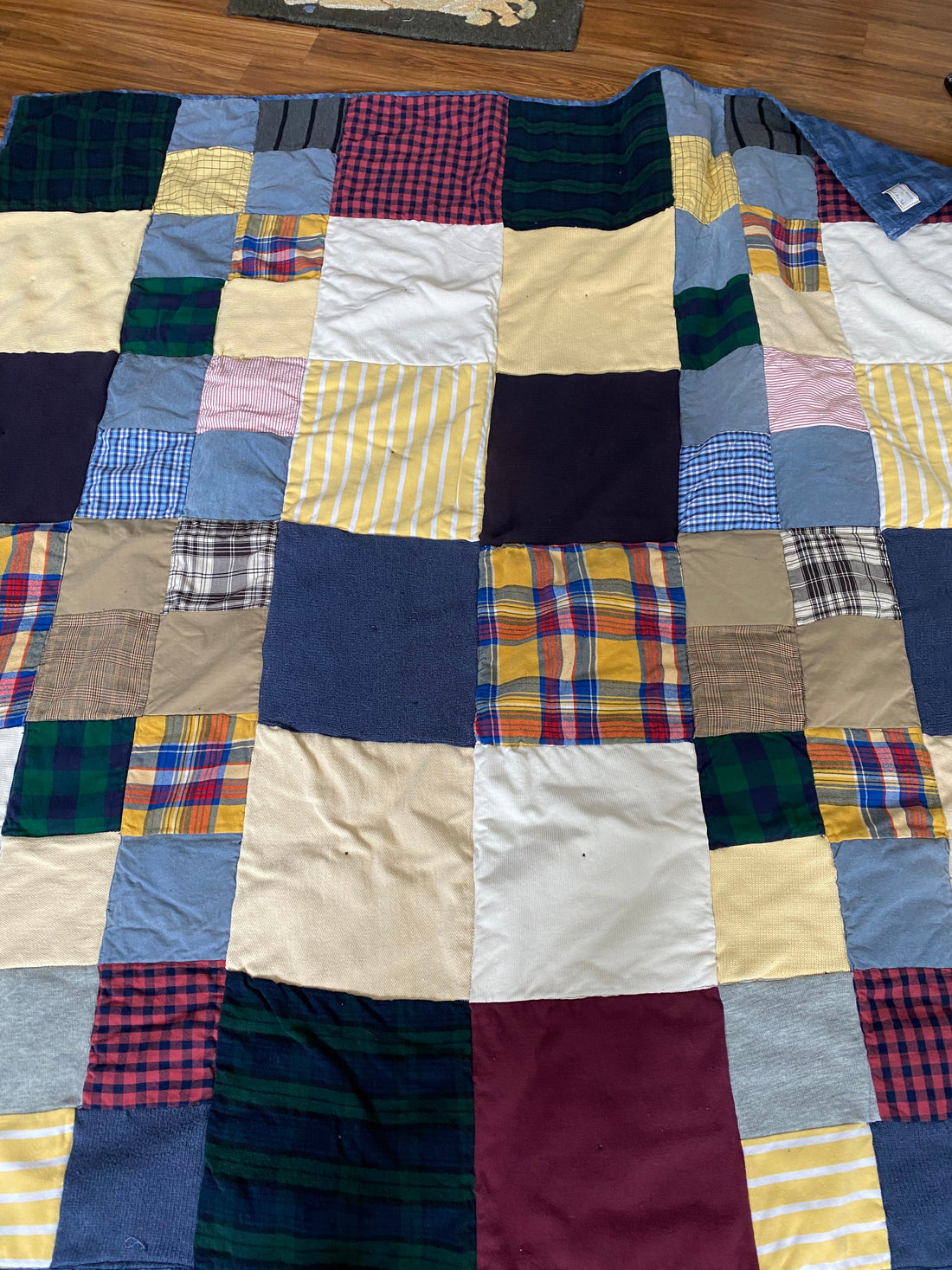 December Memory Blanket and Teddy Bear