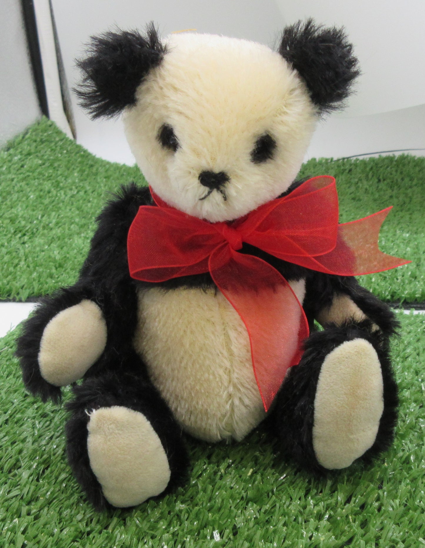 Panda Mohair Teddy Bear