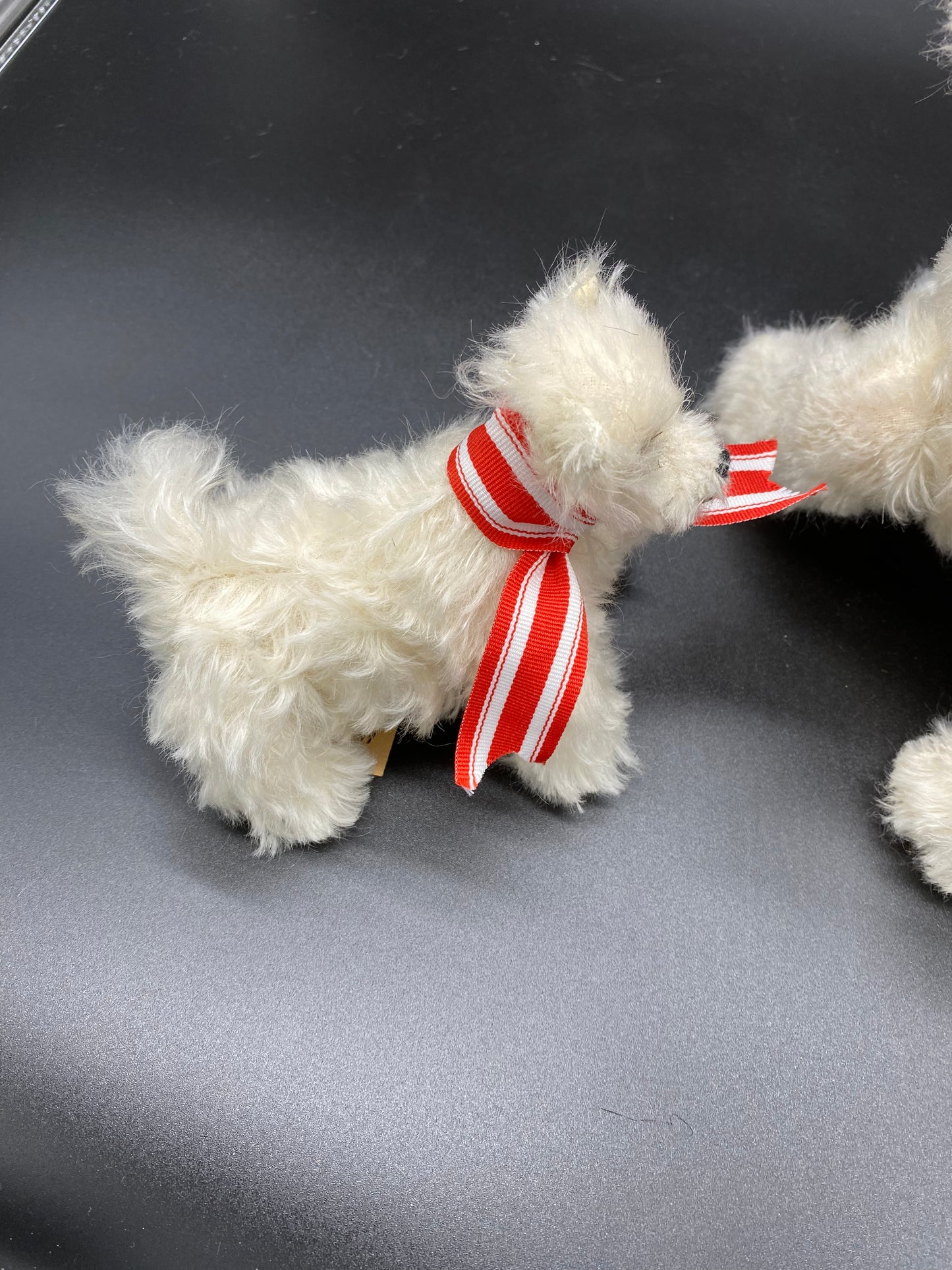 Stuffed and jointed dog