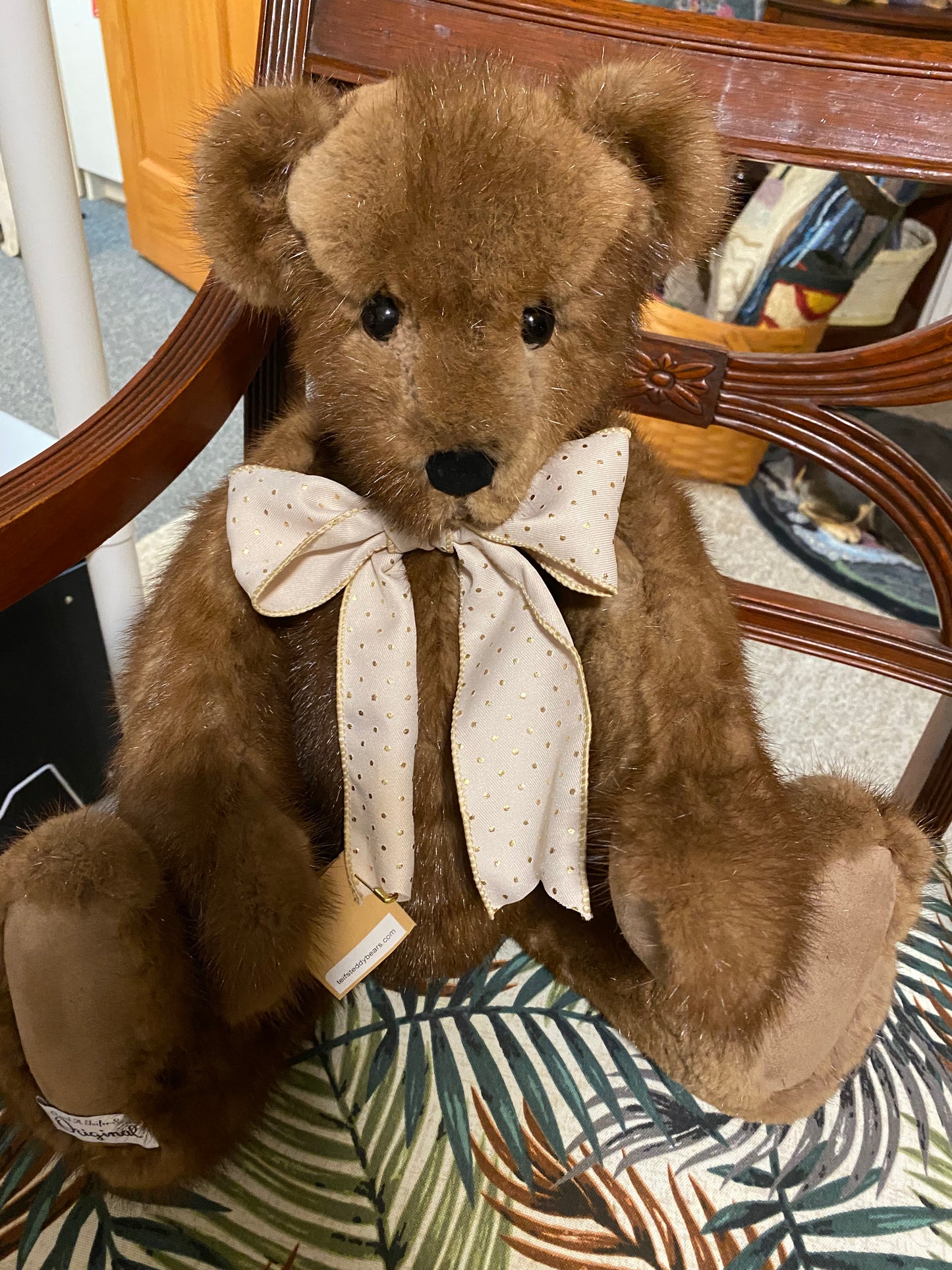 Mink Teddy Bear
