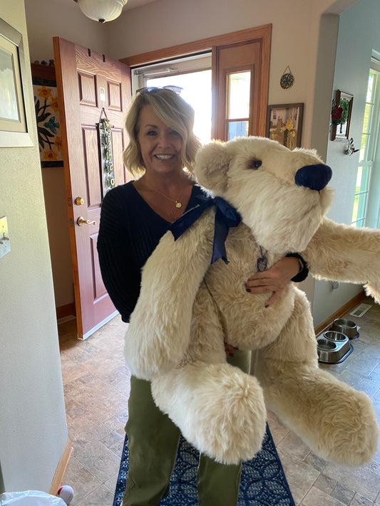 Extra Large Moe Mohair Teddy Bear