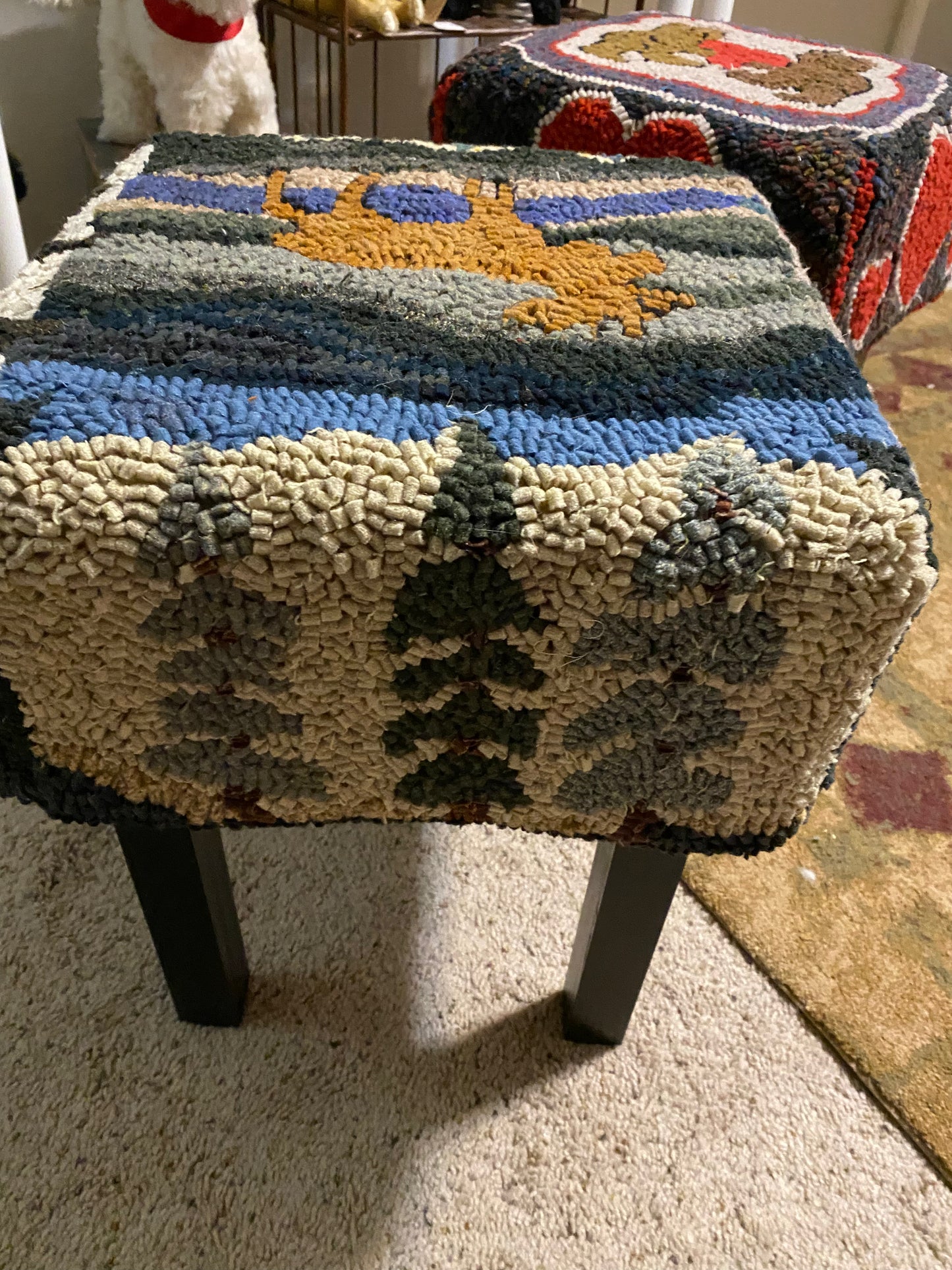 Rug Hooking Stool for sale