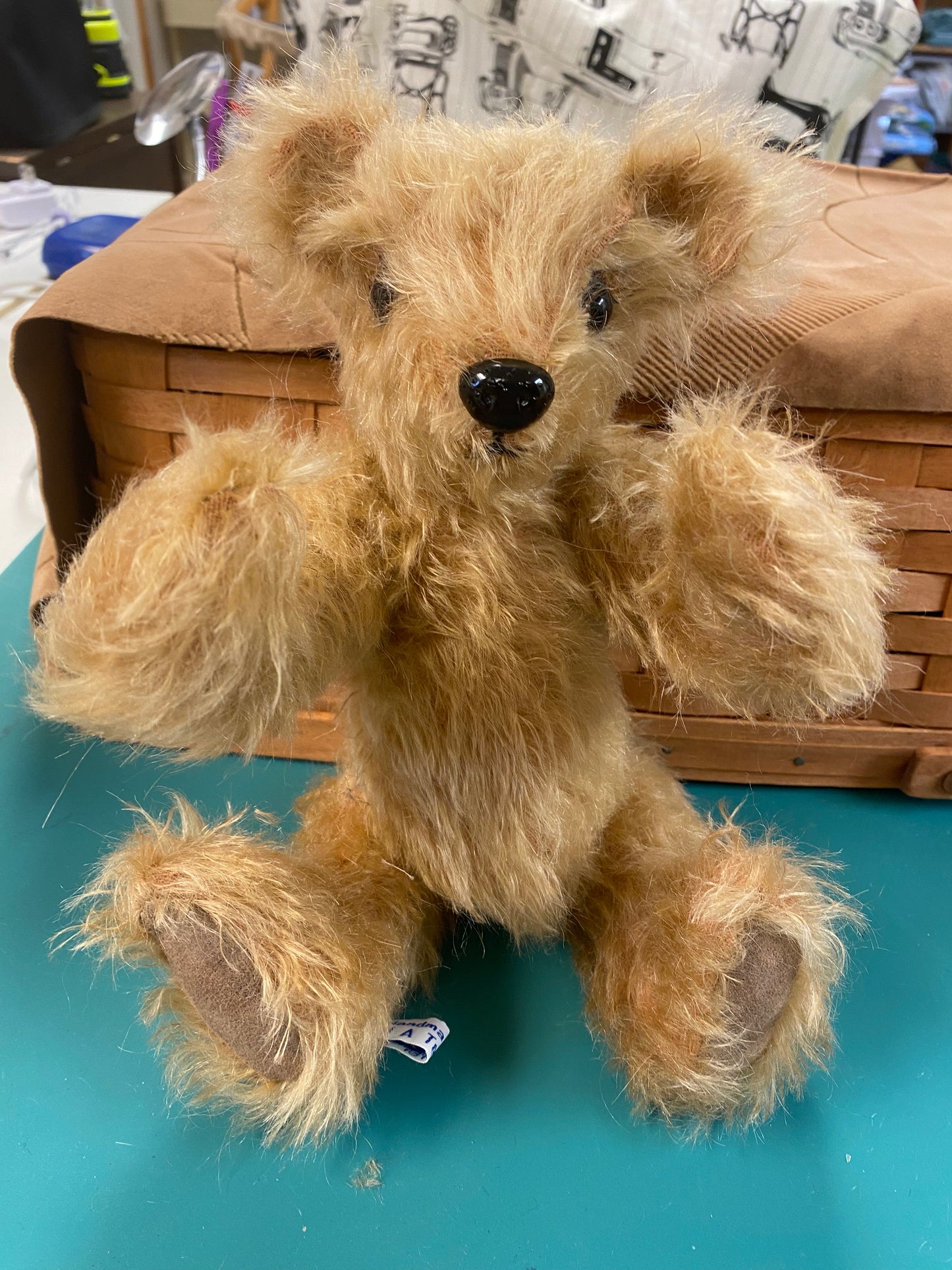 Mohair Teddy Bear family $75-$95