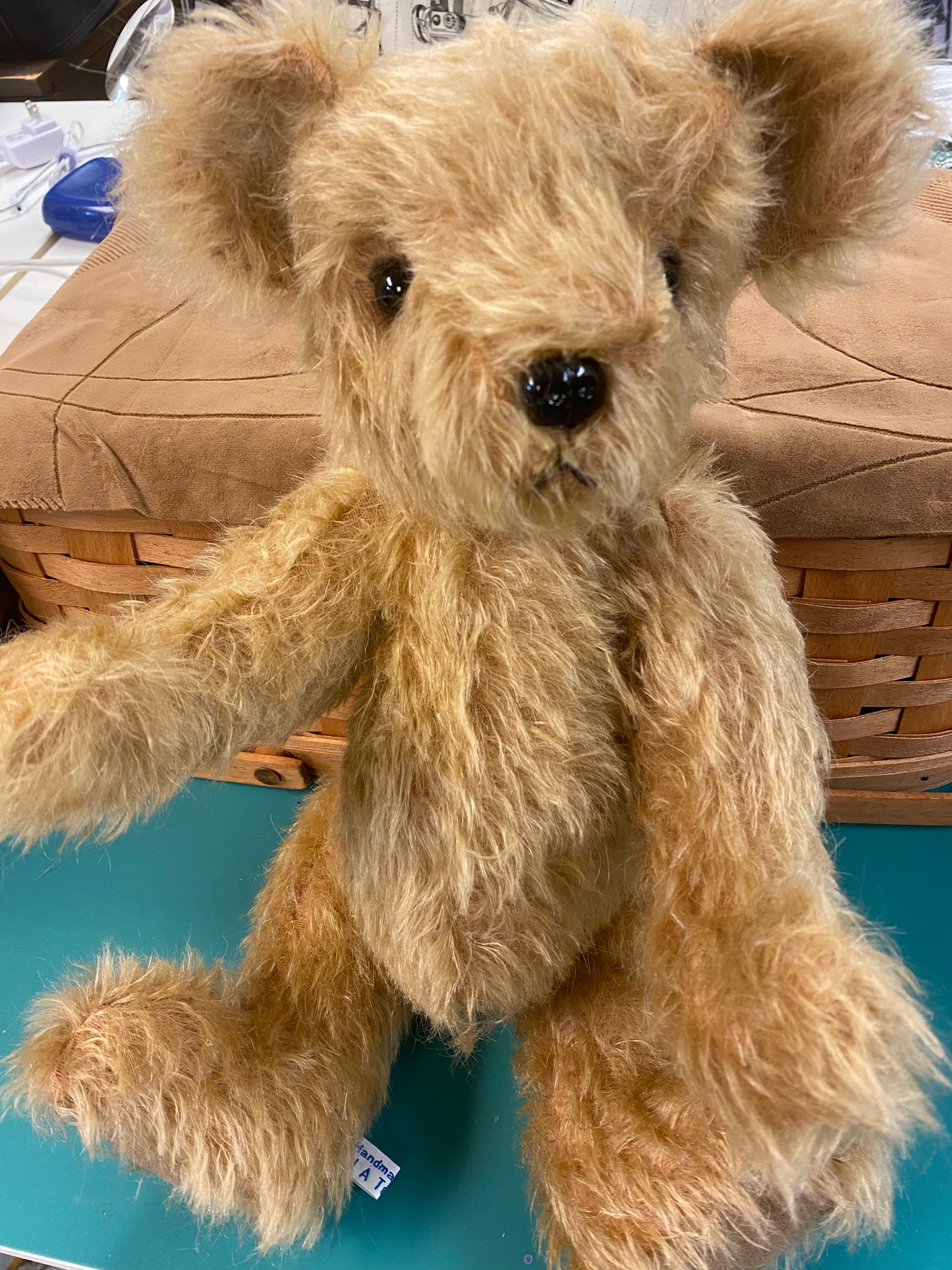 Mohair Teddy Bear family $75-$95