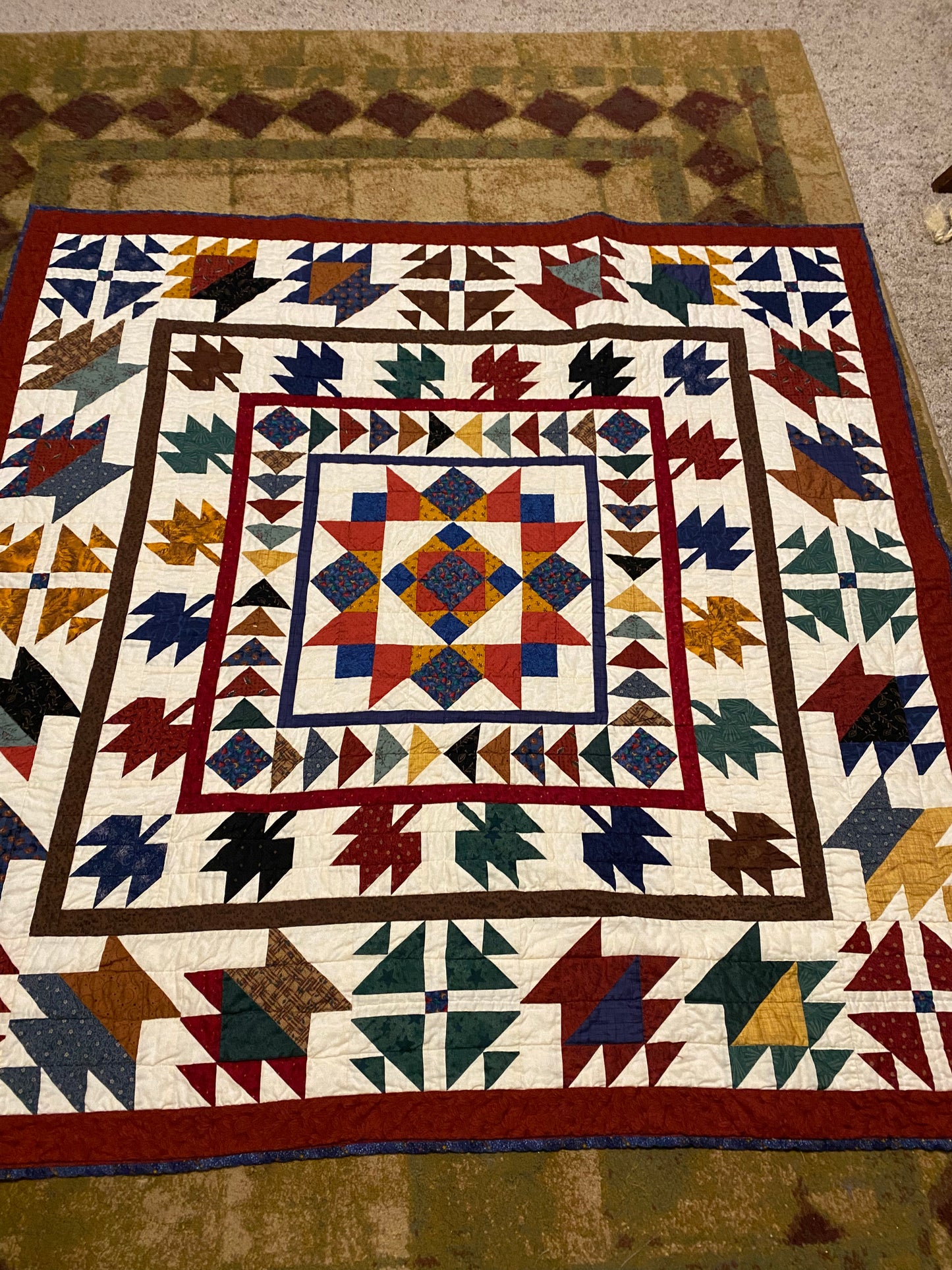 Quilt Multi colored